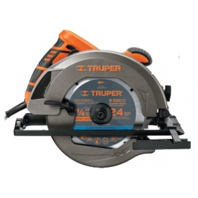 Sierra circular 7-1/4  1500 W, profesional, Truper