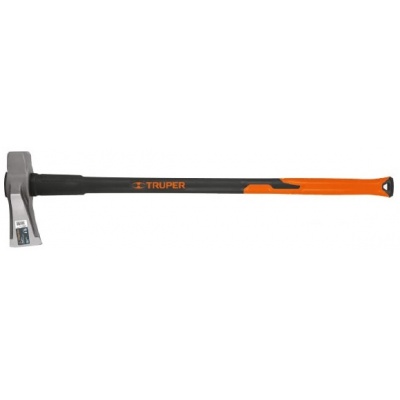 Hacha para rajar madera 8 lbs, mango fibra de vidrio 36 