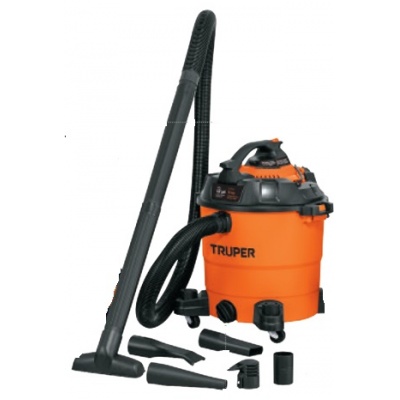 Aspiradora/sopladora de sólidos y líquidos 12 gal, plástica