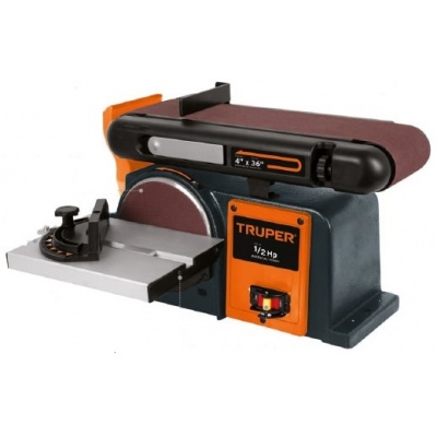 Lijadora de banda y disco 4 x 6  de 370 W (1/2 HP), Truper