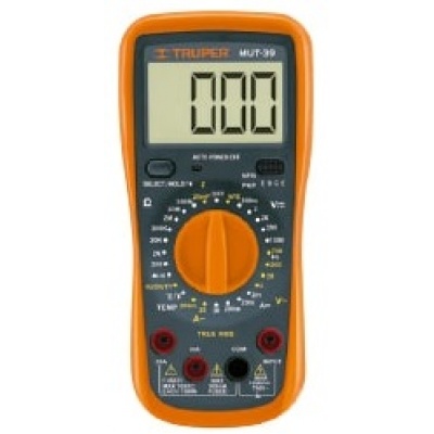 Multímetro digital profesional con RMS verdadero, Truper
