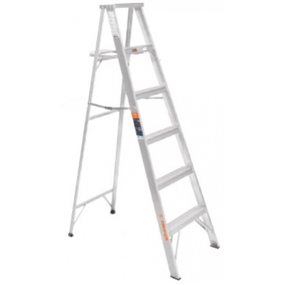 Escalera de tijera 100% aluminio tipo ll 5 peldaños, Truper