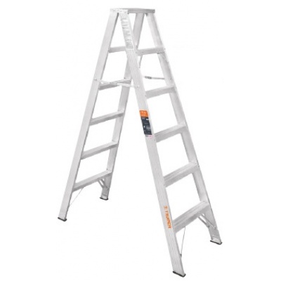 Escalera de tijera doble, tipo ll, 4 escalones, Truper