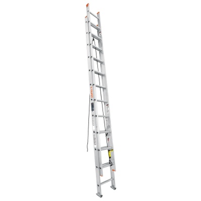 Escalera de extensión, tipo II, 24 peldaños, Truper