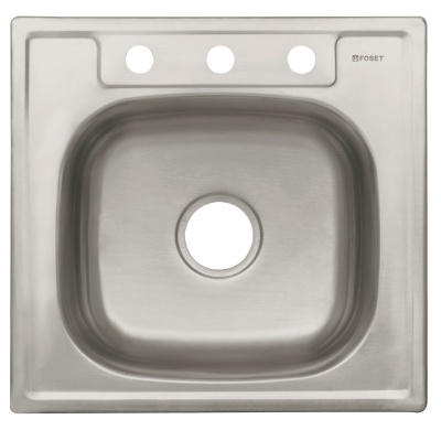 Tarja sencilla de empotrar 53 x 50 cm, Foset